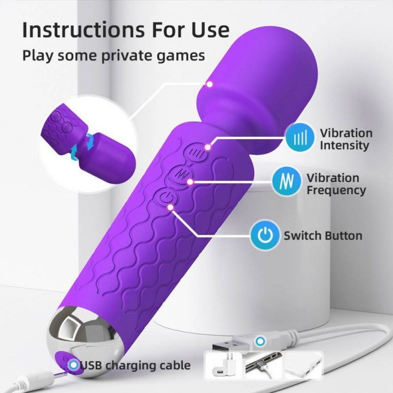 AV Magic Wand Vibrator Clitoris Stimulator