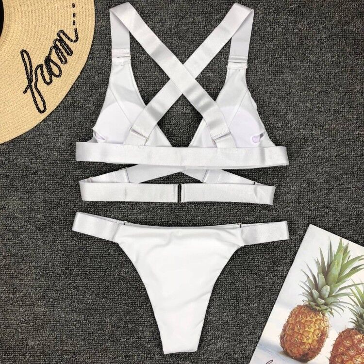 Kadın Ayrı Mayo Ayarlanabilir Bikini
