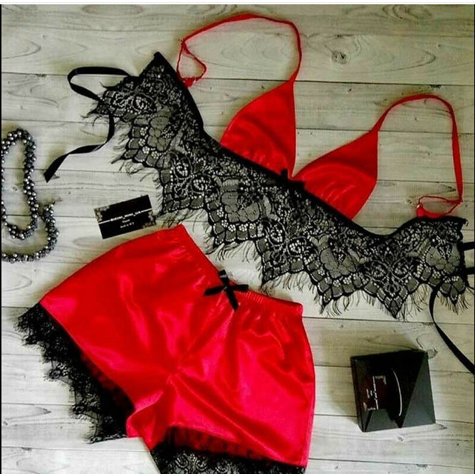 Satin Silk Pajama Set