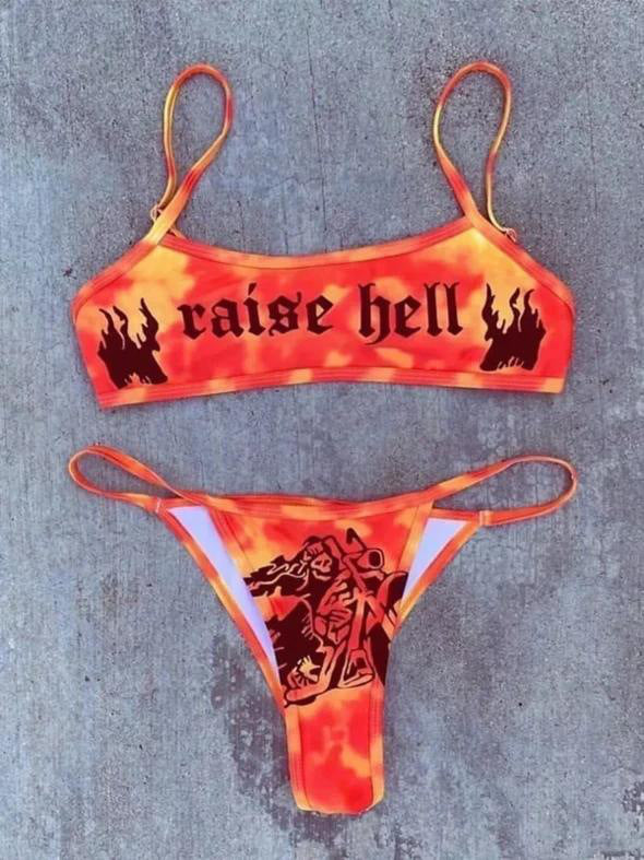 Raise Hell Bikini - Peek A Boo Undies