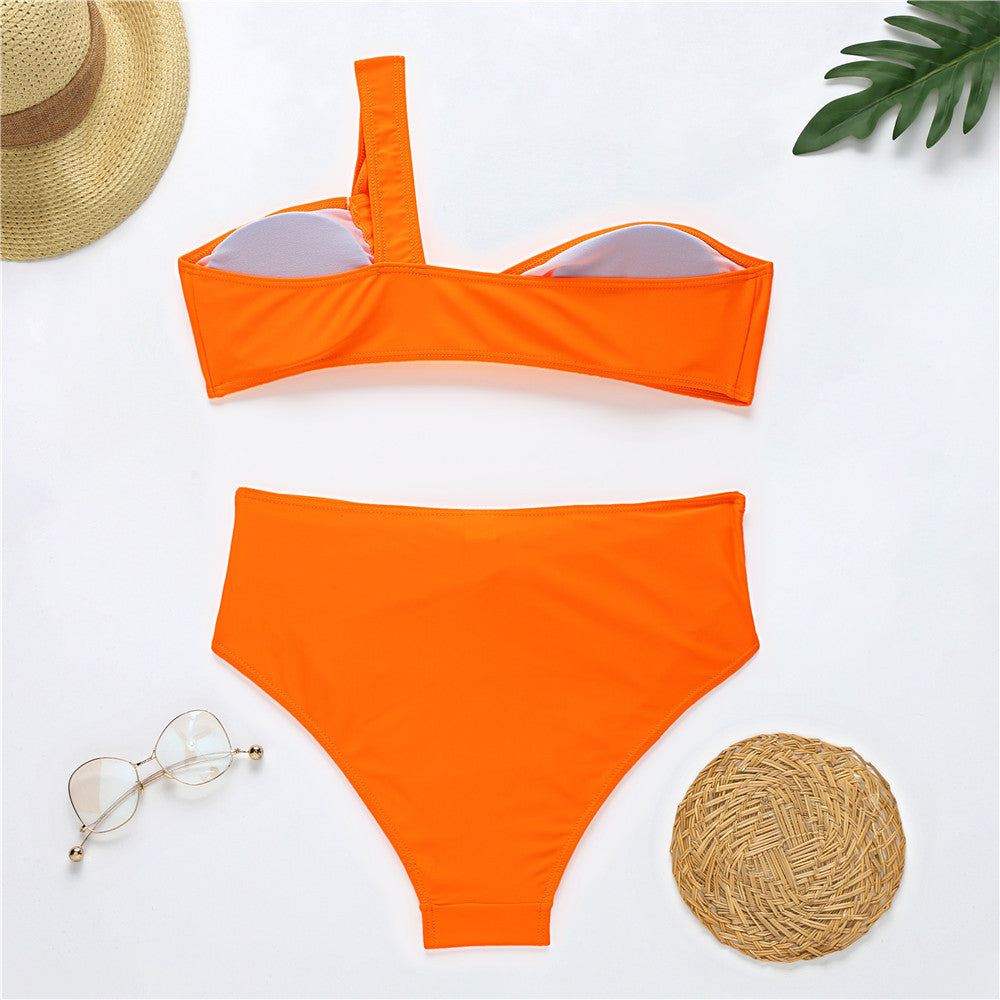 Fluorescent Color Bikini - Peek A Boo Undies