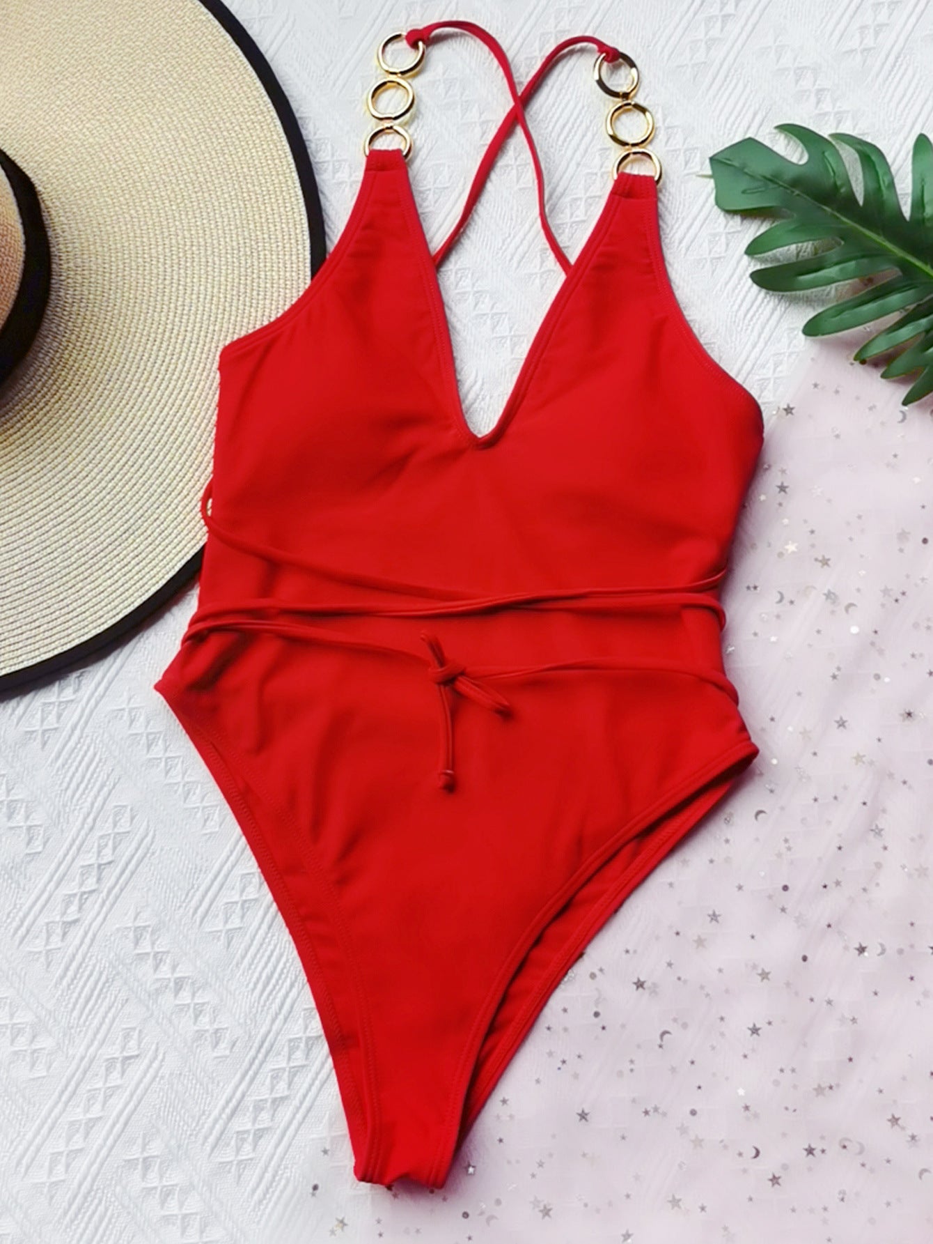 One-Piece Swimsuit Sexy Bikini - Peek A Boo Undies