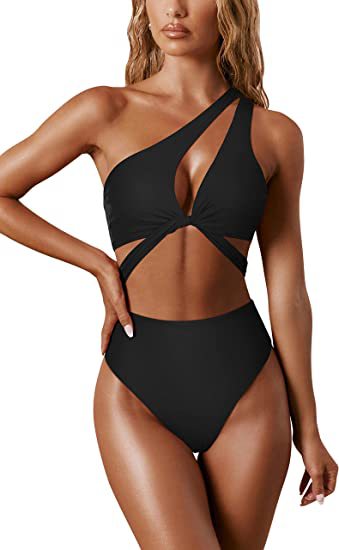 Women's Split Bow Bikini Swimsuit - Peek A Boo Undies