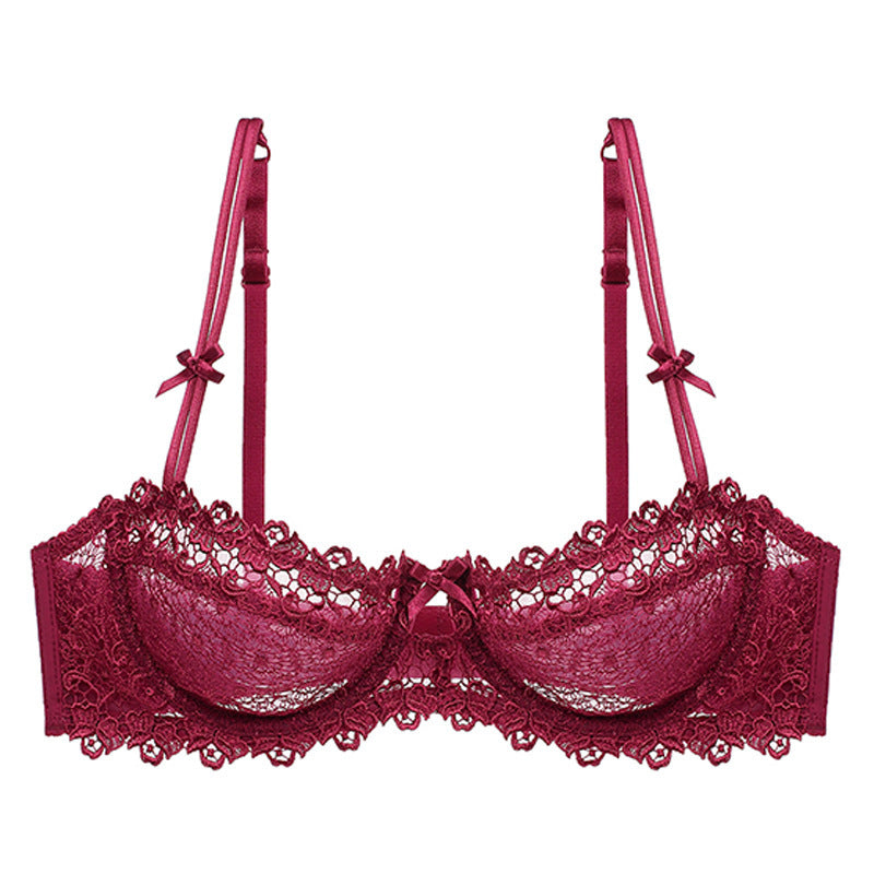 Frenchie Embroidered Lace Bra