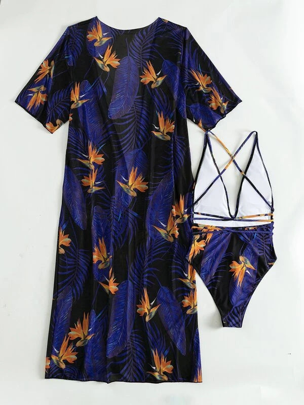 Bikini One-piece Three Piece Swimsuit Women - Peek A Boo Undies