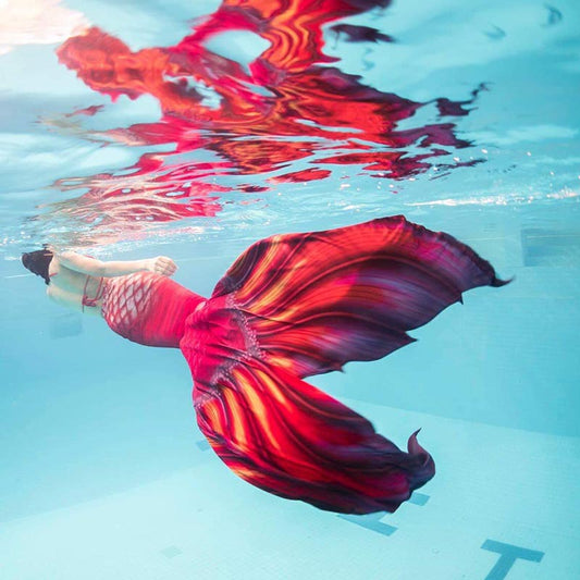 Beauty Fishtail Swimsuit Training Suit Photo Shoot
