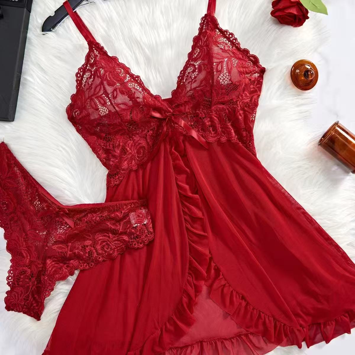 V-neck Lace Camisole Lingerie