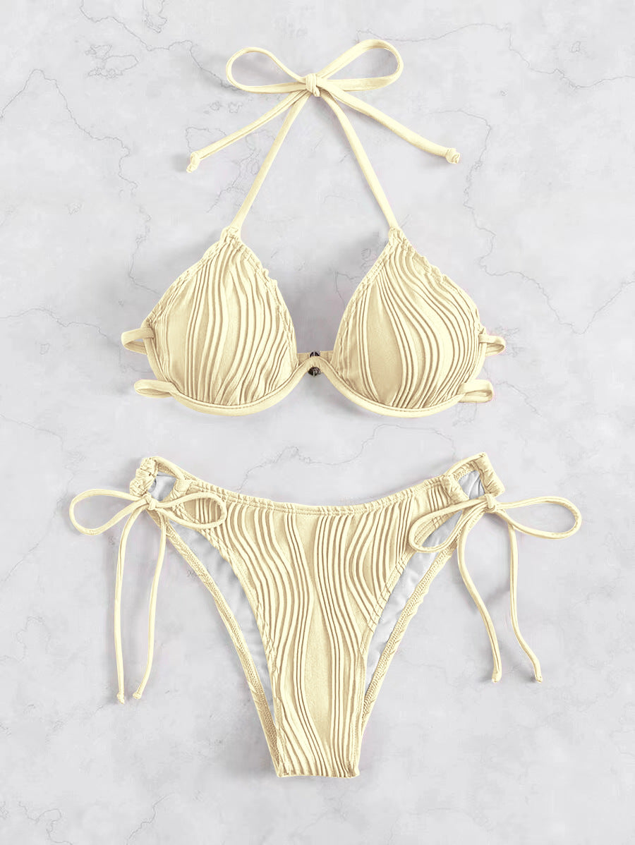 Kadınlar Çelik Braketli Seksi Bikini Mayosu