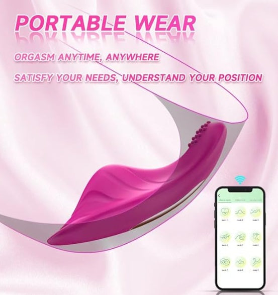 9 Modes Vibrators Toys, Vibrators For Women Today Adult- Silent,APP Remote Control Panties