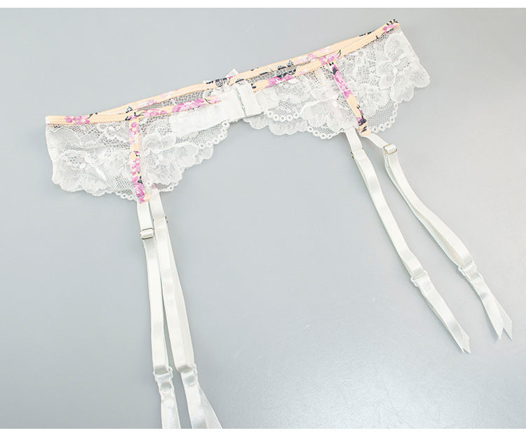Three-piece Lolita Tight Sexy Lingerie Suit - Peek A Boo Undies