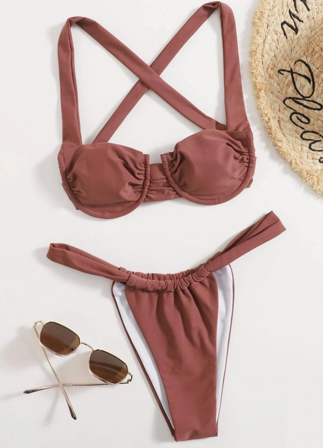 Pelican Bikini Swimsuit - Peek A Boo Undies