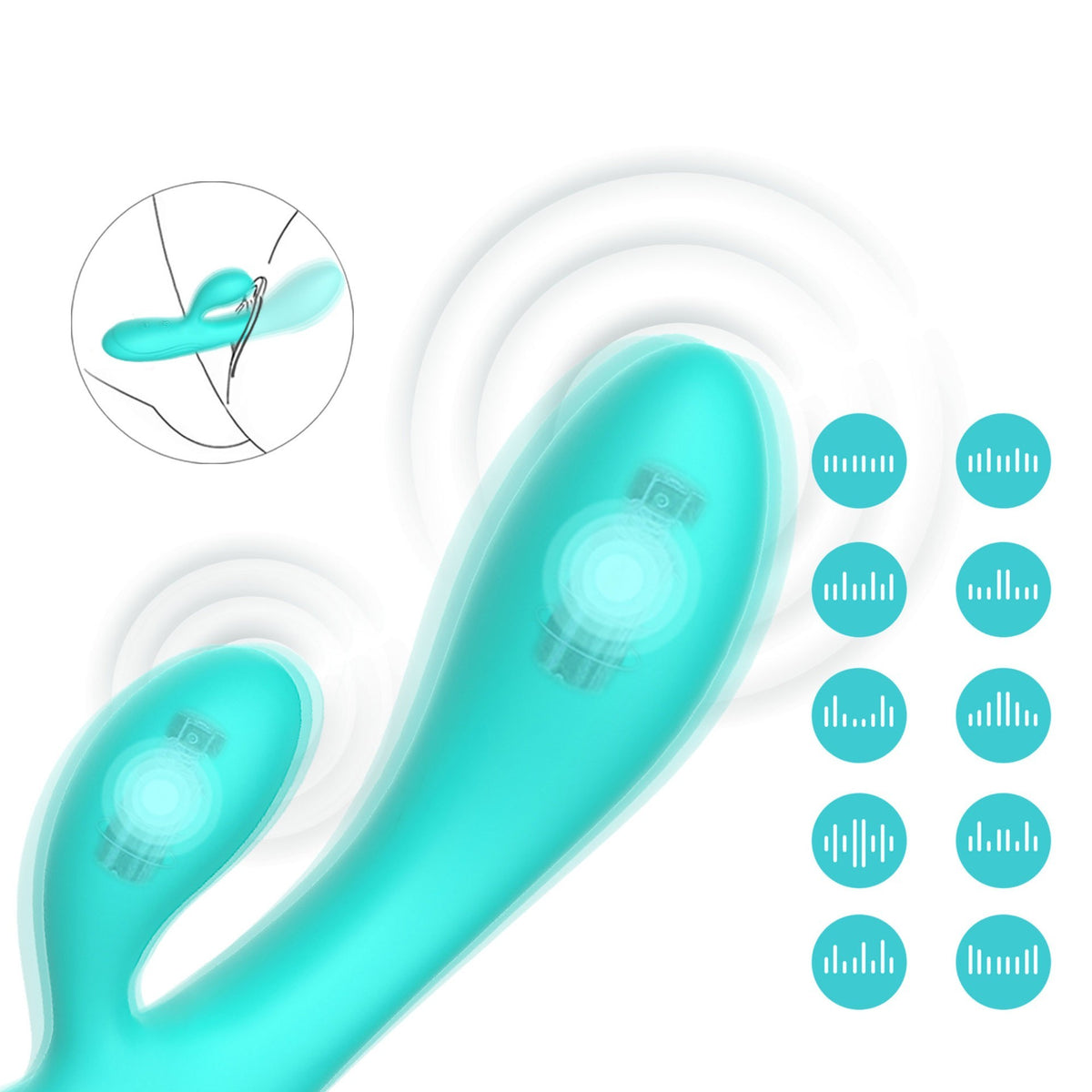 Tiffany Silicone Sex Vibrator