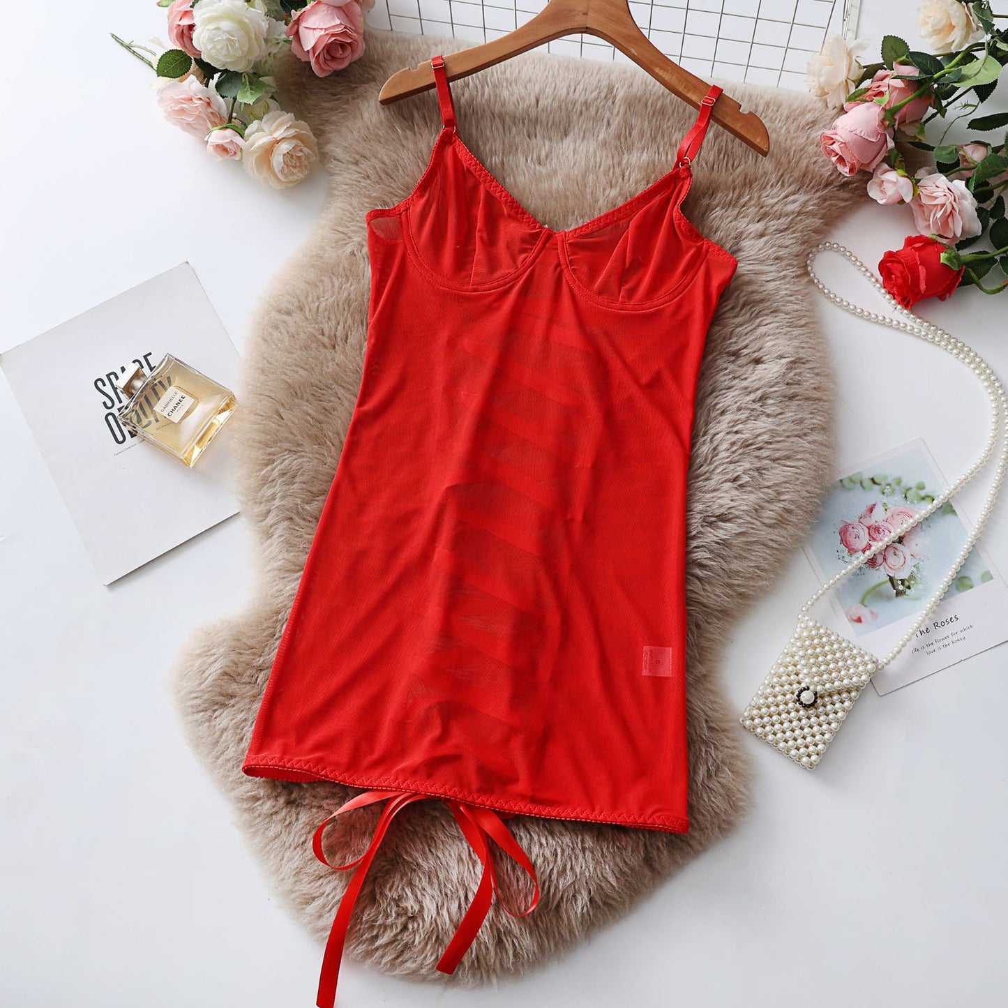 Transparent Lingerie Jumpsuit - Peek A Boo Undies