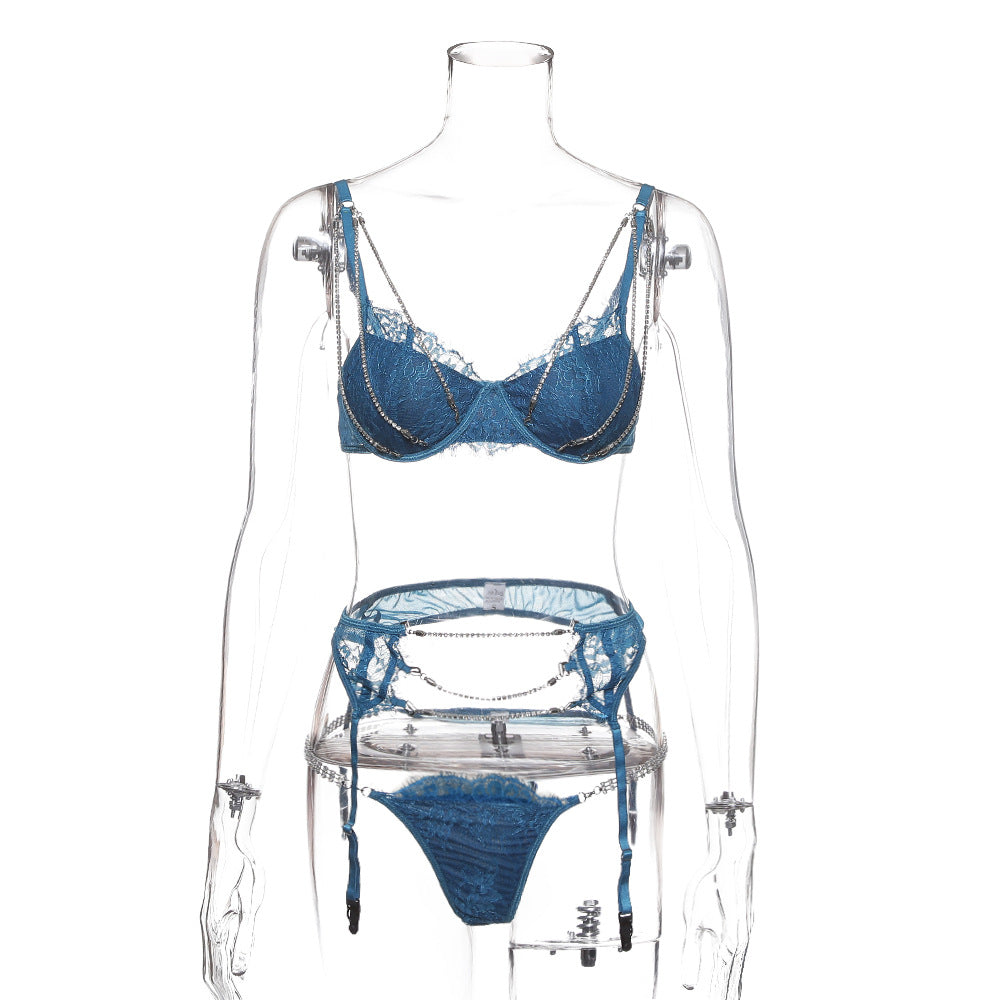 Metal chain mesh sexy lingerie - Peek A Boo Undies