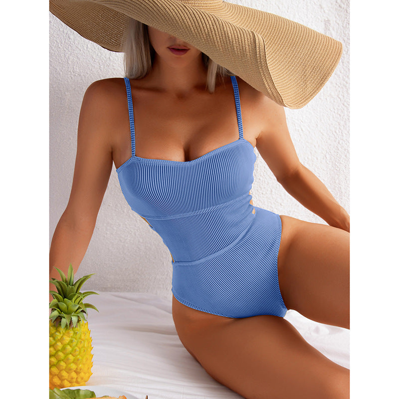 Women's European And American One Piece Swimsuit Bikini