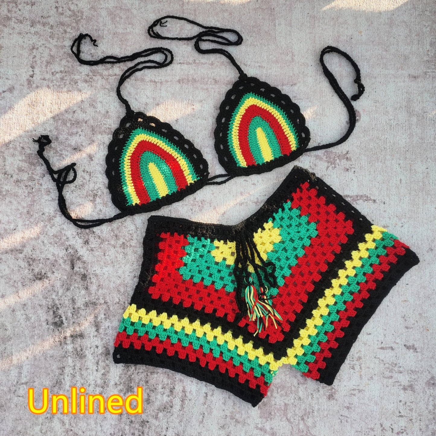 Handmade Crochet Bikini Brazilian Suit Swimsuit