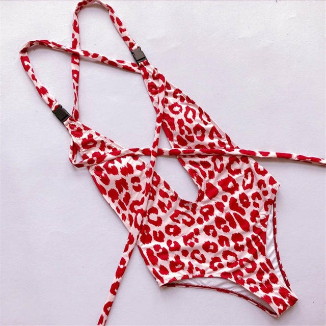 Sexy Women One-Piece Bikini Swimwear Monokini Beach Swimsuit