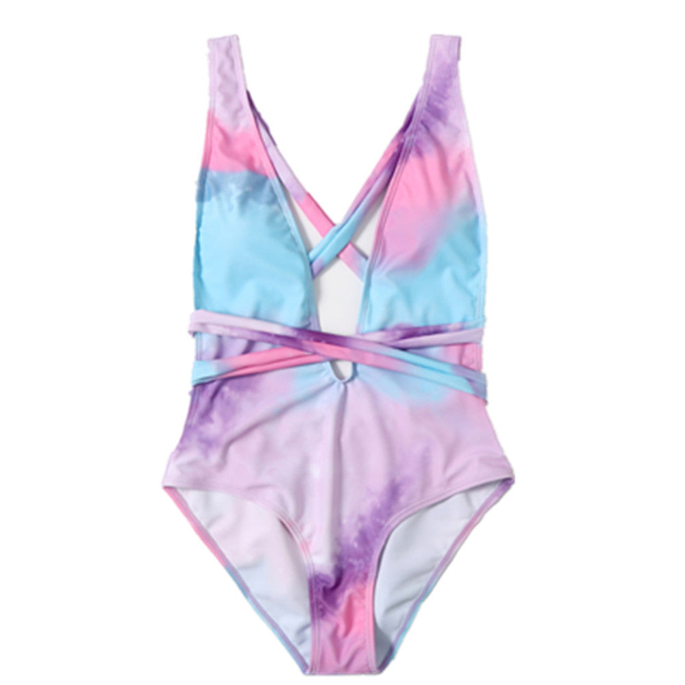 New Style One-Piece Bikini Swimsuit Sexy Multicolor Ladies Swimwear