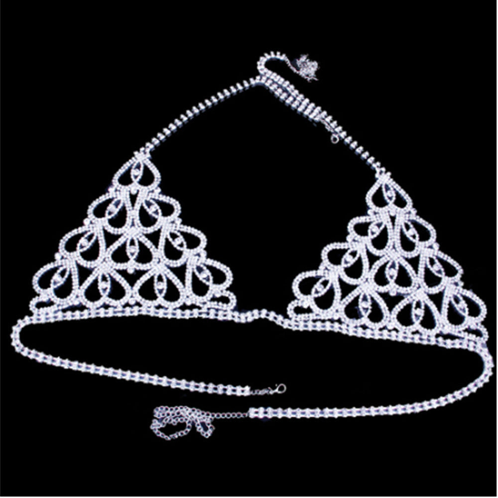 Rhinestone Love Bikini - Peek A Boo Undies