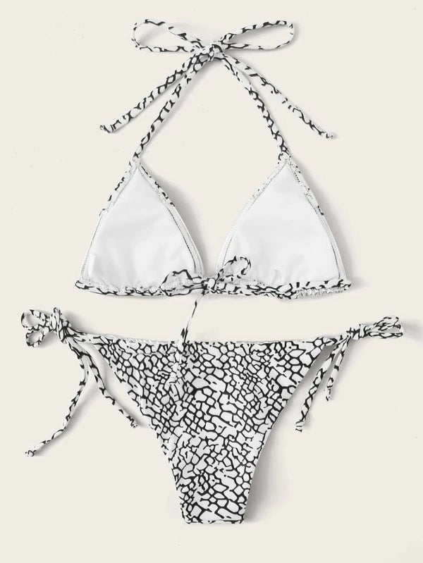 Leopard Panel Bikini - Peek A Boo Undies