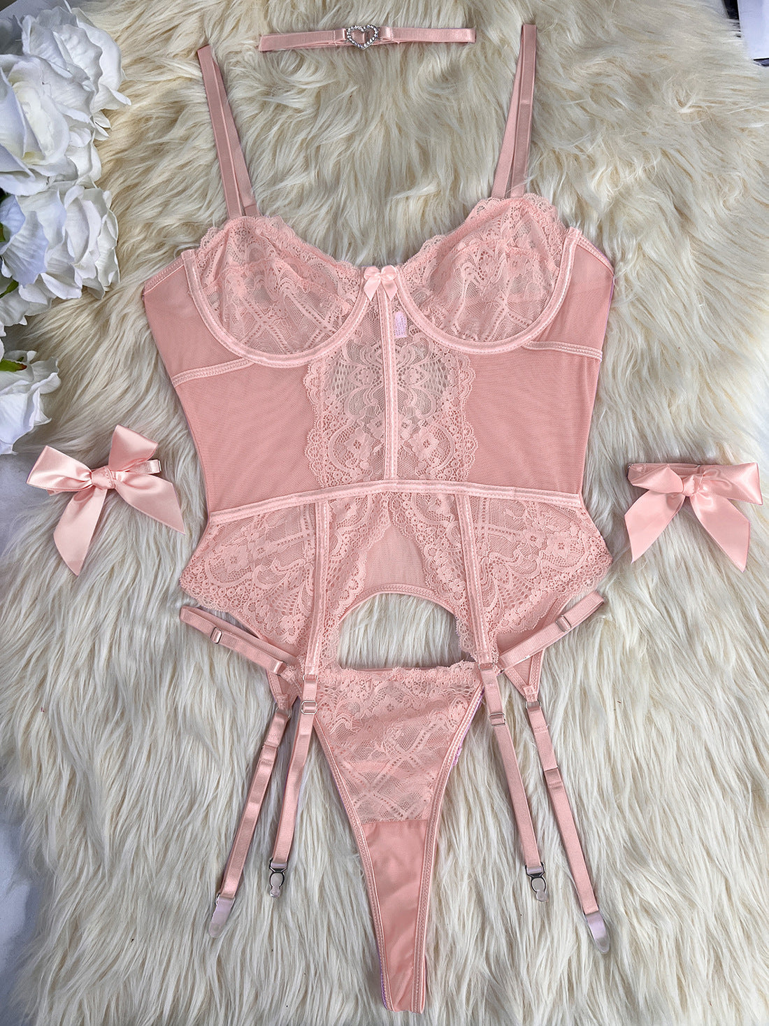 5 Piece  Lingerie Set