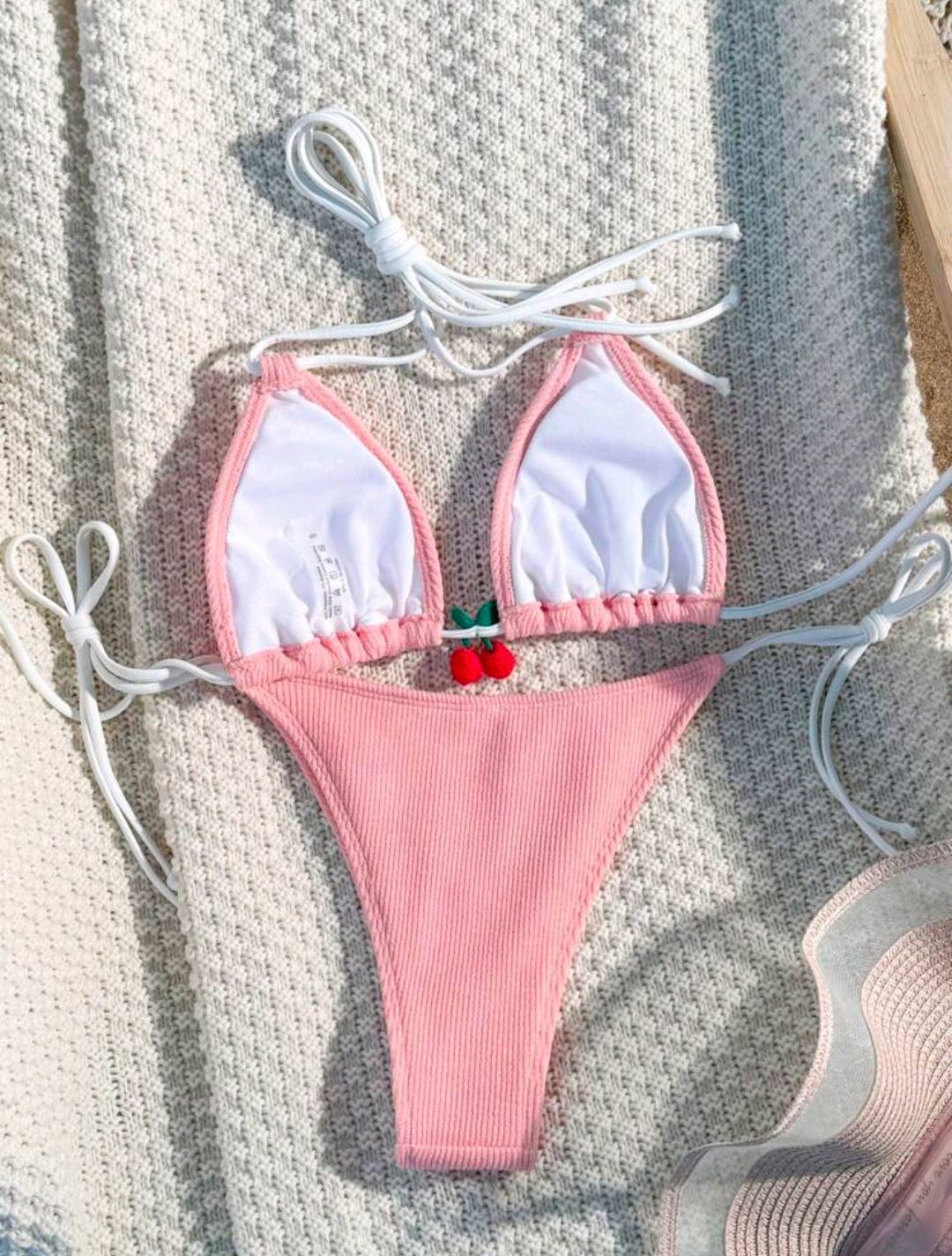 Cross-border Sexy Wind Beach Holiday Hot Spring Bikini Swimsuit