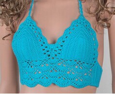 Bikini Hand Crocheting Sling Top