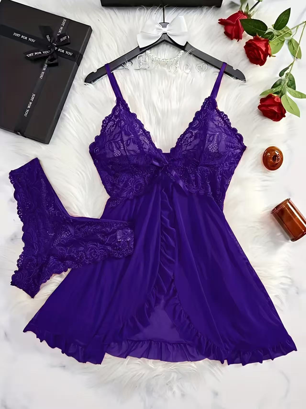 V-neck Lace Camisole Lingerie