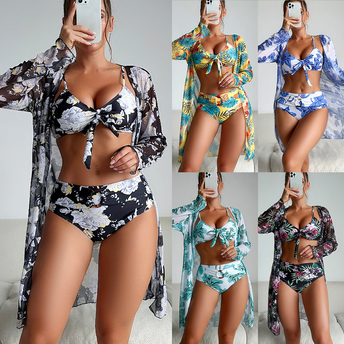 Moda Mayo Kadın Bölünmüş Üç Parçalı Takım