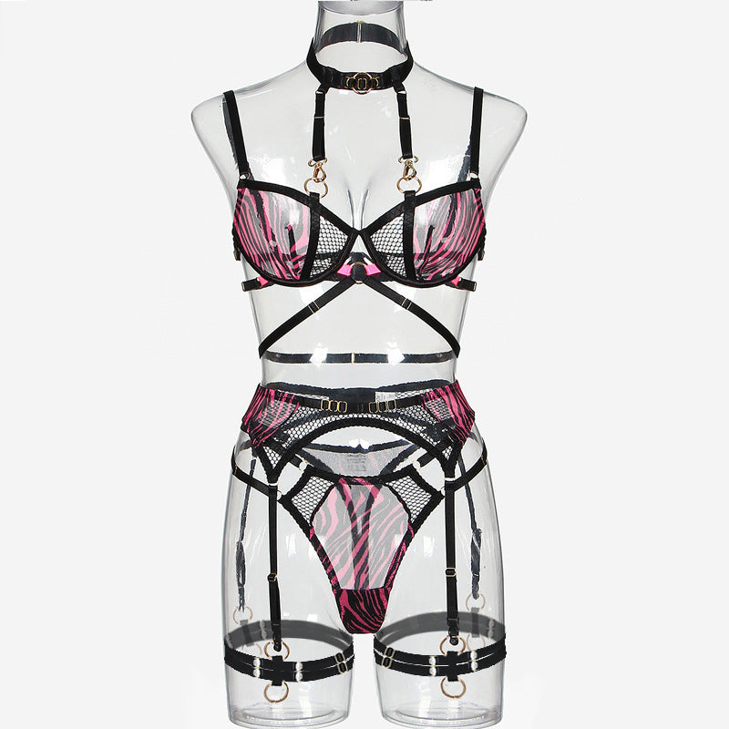 Halter Mesh Lingerie