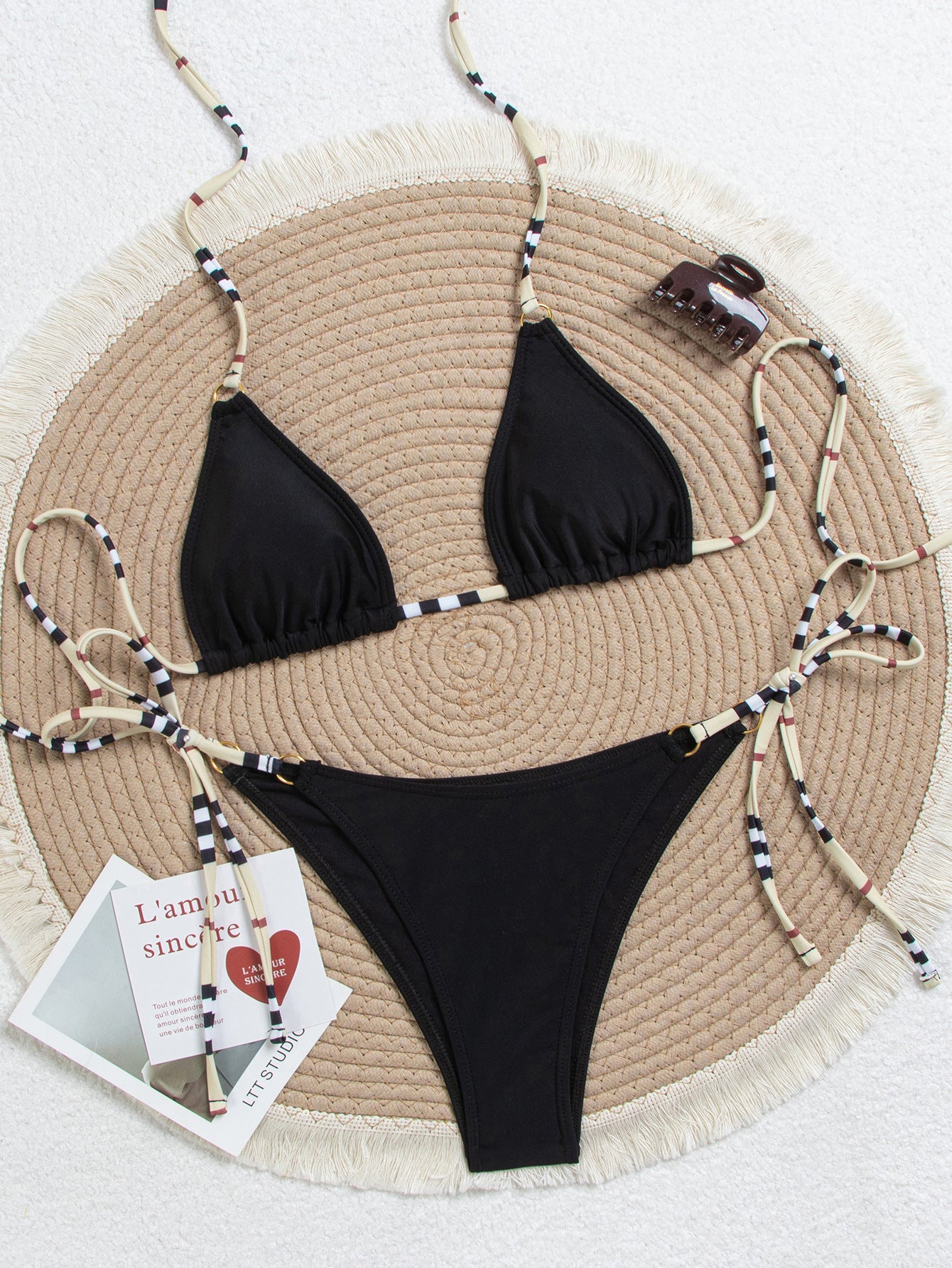 Simple Triangular Cup Bikini