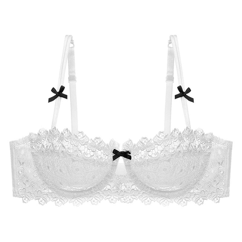 Frenchie Embroidered Lace Bra