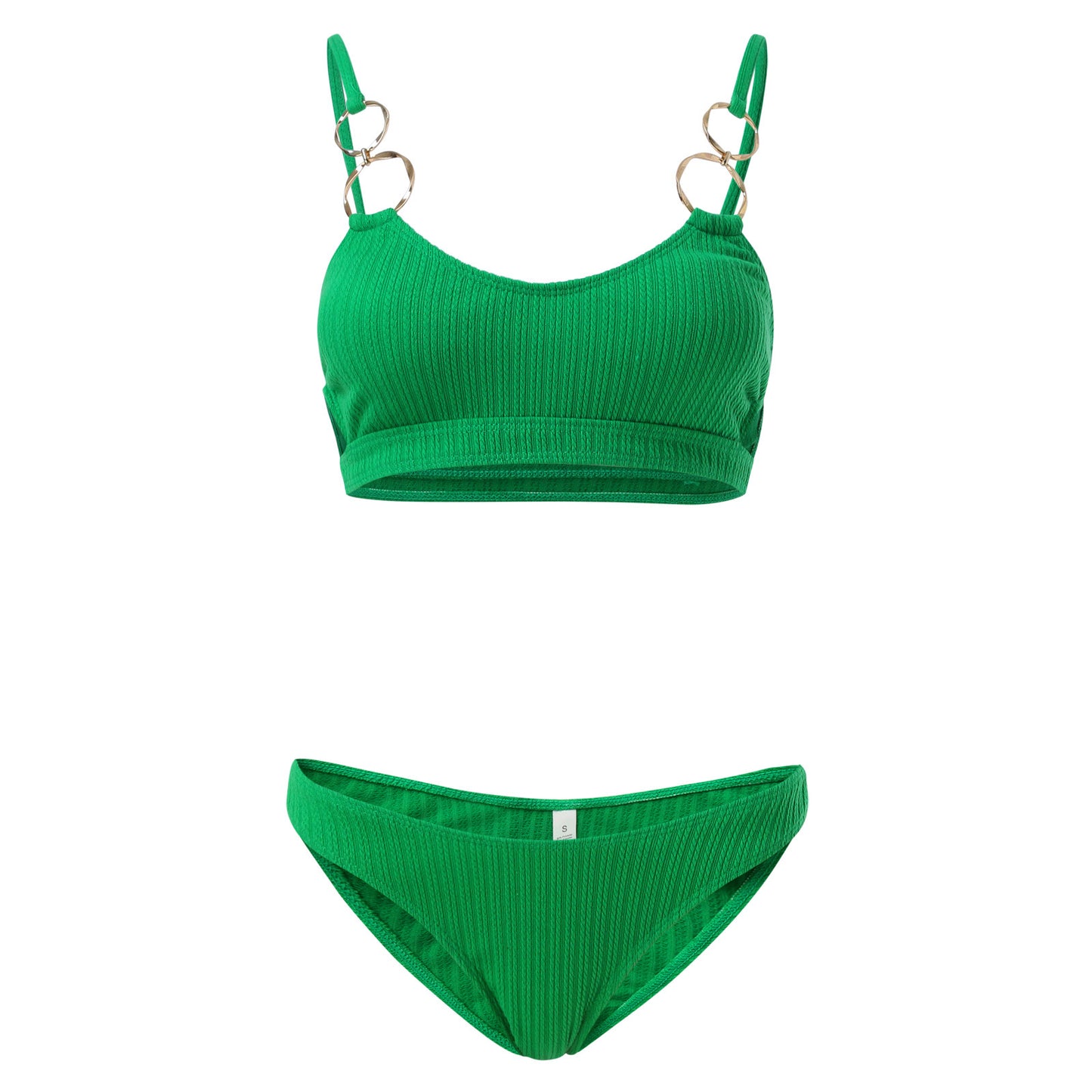 Ladies New Split Pure Color Bikini