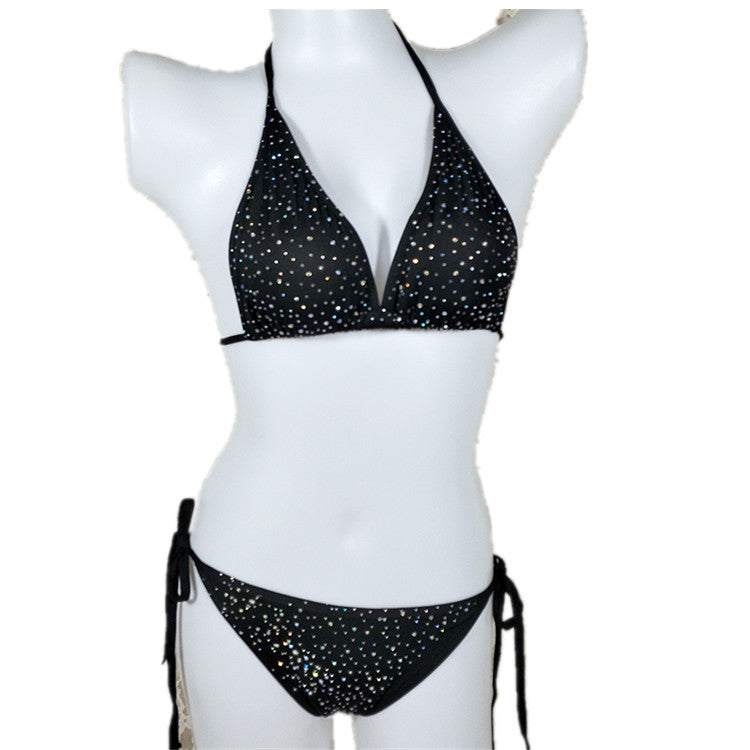 Ladies split bikini swimsuit