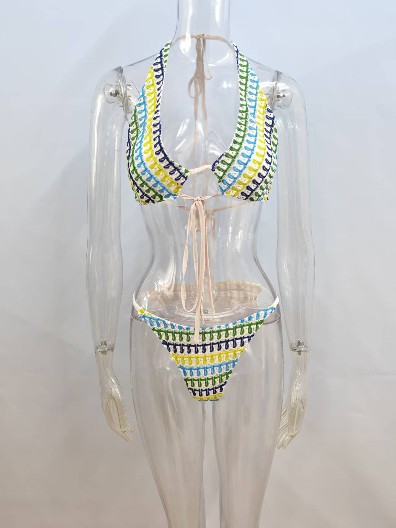 Lace Bikini Swimsuit Blouse - Peek A Boo Undies
