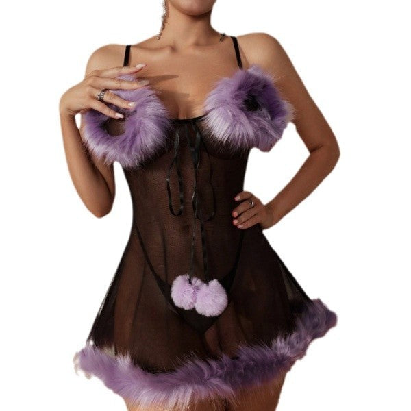 Plush Fuzzy Lingerie