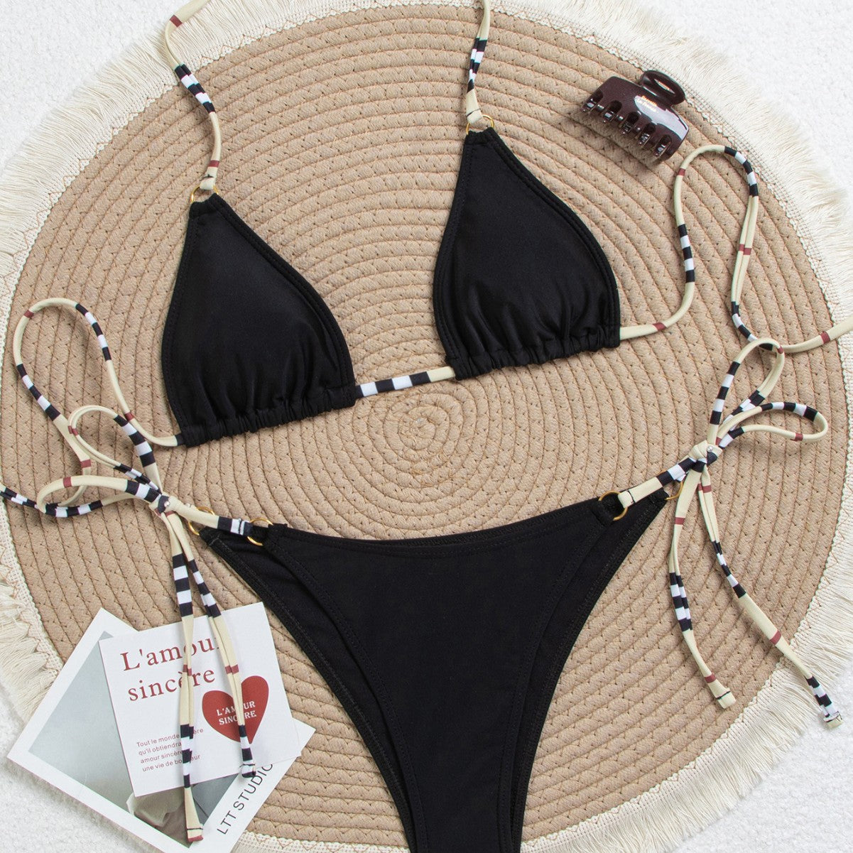 Simple Triangular Cup Bikini