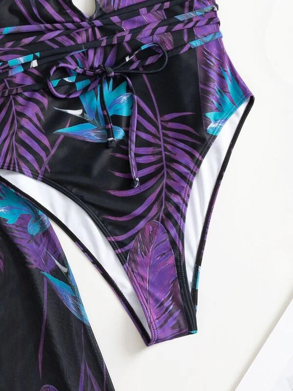 Bikini One-piece Three Piece Swimsuit Women - Peek A Boo Undies