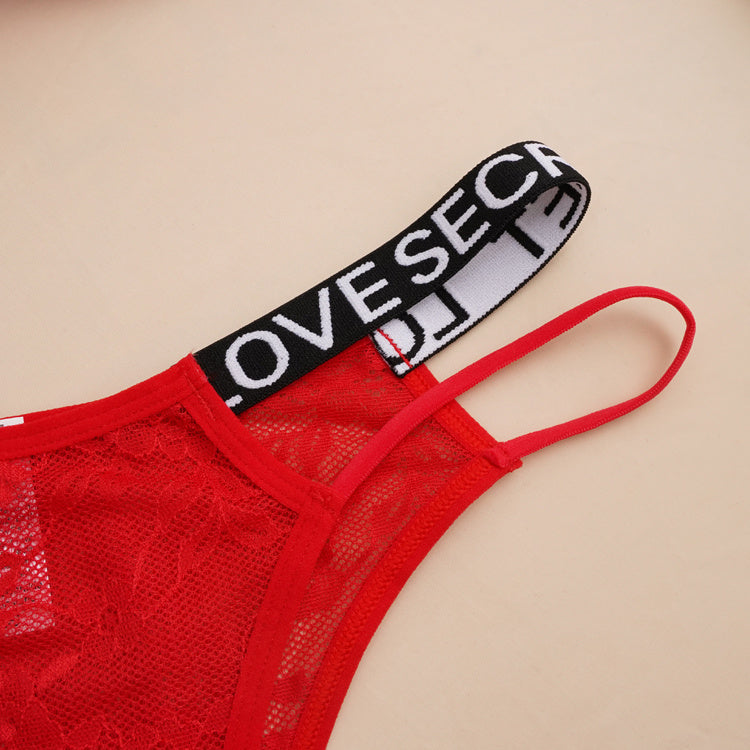 Lipstick Red Lingerie