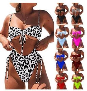 Multi-color Push Up Bikini Plus Size S-2XL Swimsuit Bikini