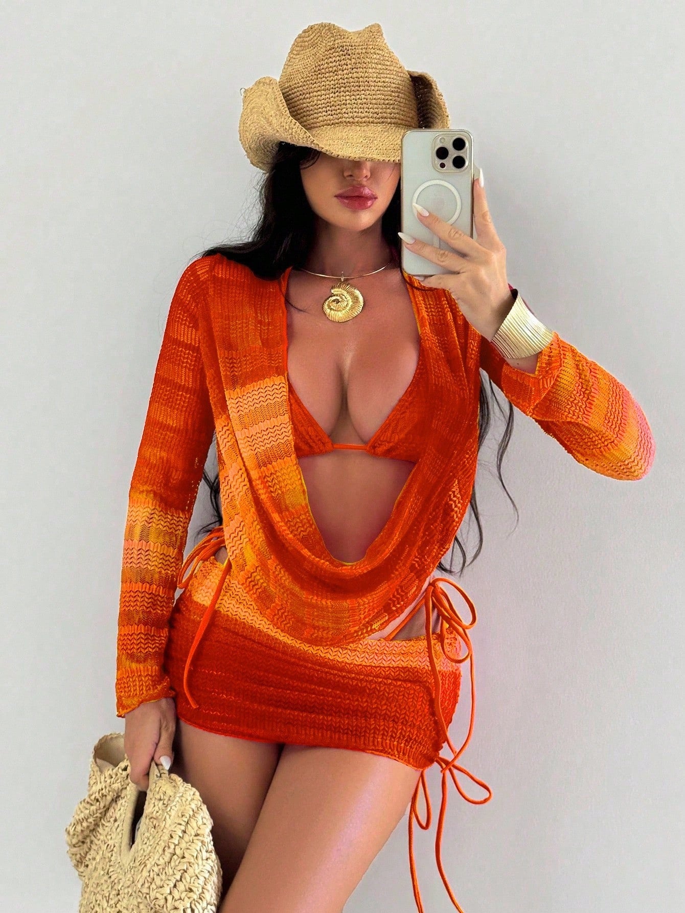 Pop Bikini Four-piece Set