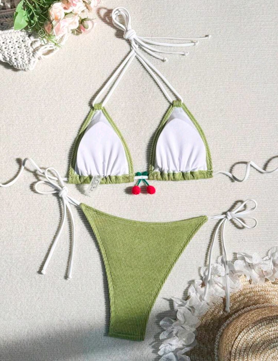 Cross-border Sexy Wind Beach Holiday Hot Spring Bikini Swimsuit