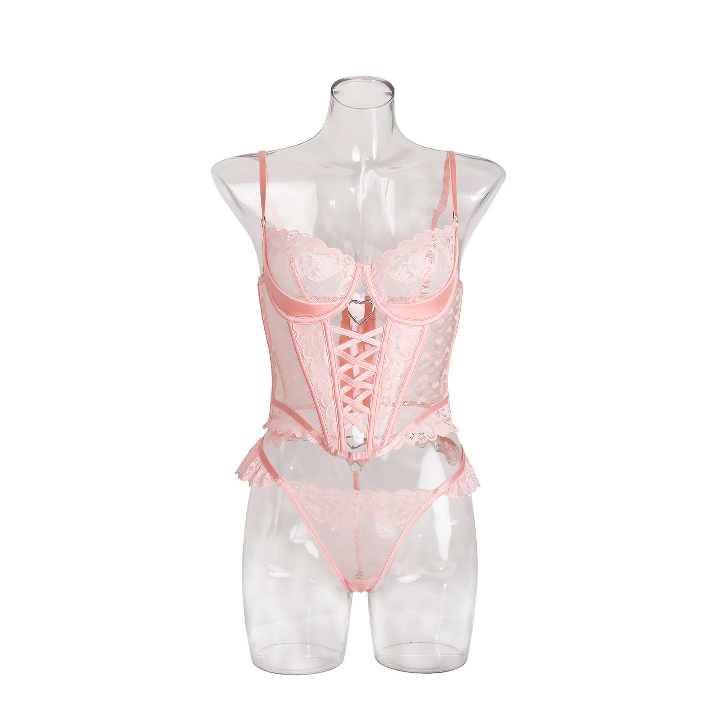 Pink all over lingerie
