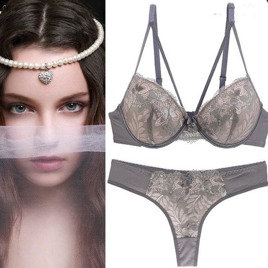 Women's Sexy Lingerie Lace Bra Set Lady Bra Underwear