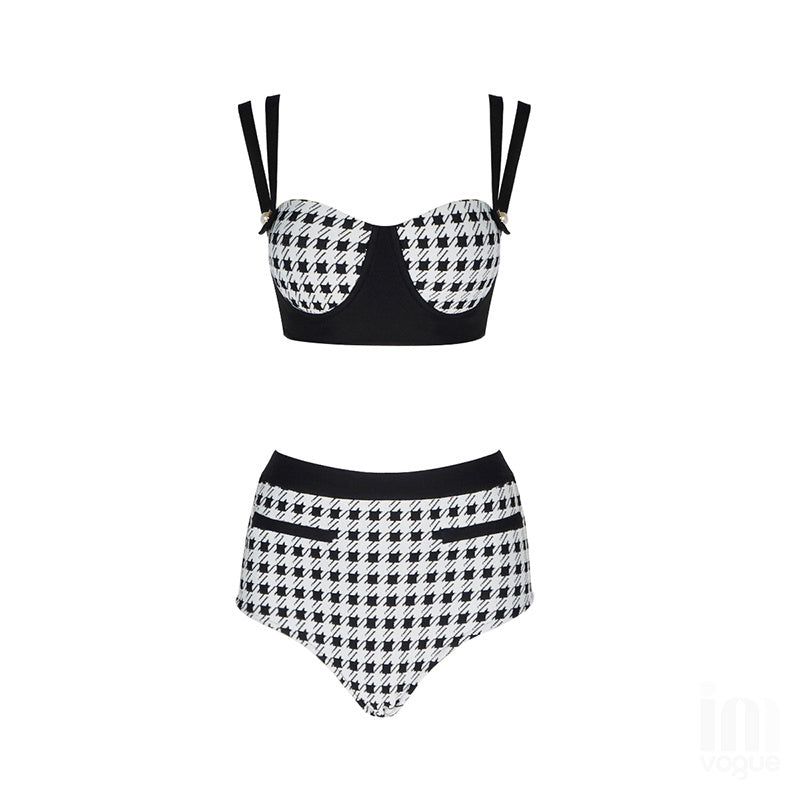 Push Up Split Slim Bandage Bikini