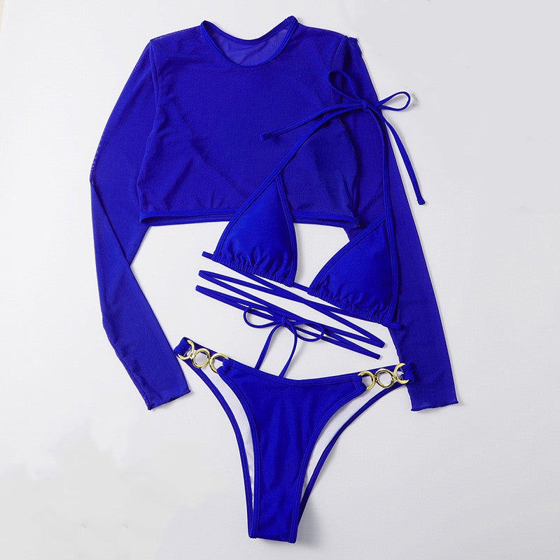 Bikini Split Ladies Three-piece Set Sexy Swimsuit