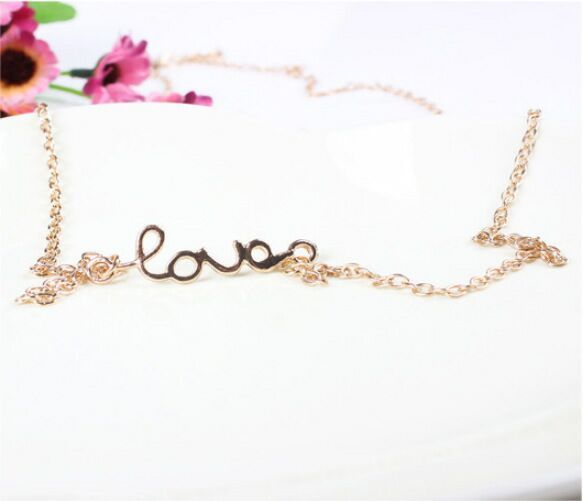 Alloy Love Pendant Waist Chain Beach Bikini Accessories