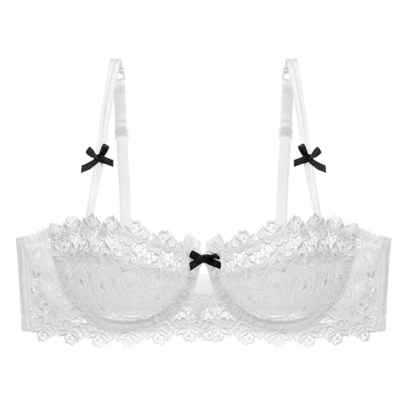 Frenchie Embroidered Lace Bra