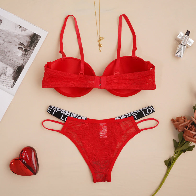 Lipstick Red Lingerie
