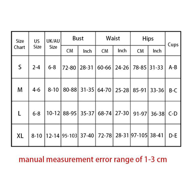 Ladies Belt Chest Pad Sexy Bikini Sleeveless Casual Split Swimsuit